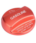 Universal Aluminum Gas Cap For BMW 1 2 3 4 5 7 Series F10 F15 F16 F25 F26 F30 F34 F35 F48 G30 X1 X2 X3 X4 X5 X6 Red Finish Durable Easy Install Fuel Tank Cover For Quick Refill, red aluminum gas cap with gasoline text