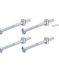 Solid M6 Hex Socket Head Screws And Barrel Nuts Set Bronze Finish for furniture with wrench
