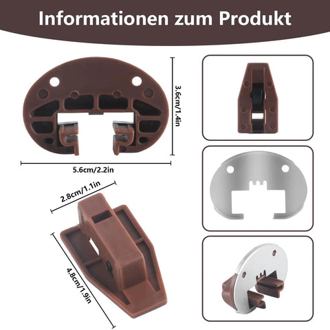 Heavy Duty Drawer Slide Replacement Kit Boasts Six Bulletproof Tracks And Heavy Gauge Steel Brackets For Super Smooth Glide, top view of guide.