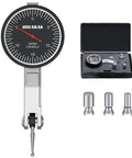 0 To 0.03 Inch Dial Test Indicator Pro With 0.0005 Inch Precision Portable Case Three Steel Dovetail Mounts For Machinery Calibration
