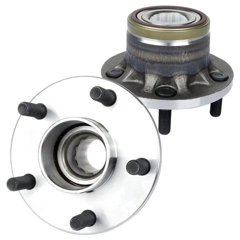 Rear Wheel Hub And Bearing Assembly 512439 For Ford Transit Connect 2010-2013 With ABS 5 Lug OE Quality Replacement