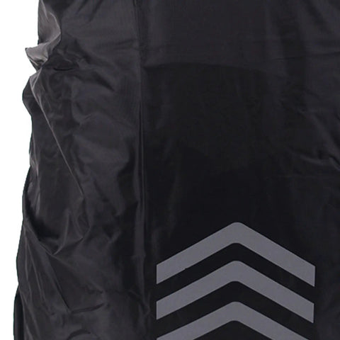Oxford Cloth Backpack Rain Cover With Reflective Trim, Heavy Duty Yet Trail Ready Thermal Bonding Shield For Hiking