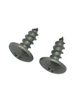 Stainless steel screws from 8 Piece Slotted Aluminum DIN Rail Kit 8 Inch Long 35mm Wide Includes Stainless Steel Screws For Mounting Relays