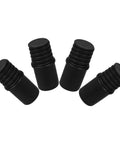 4 Pack 22mm Threaded Broom Handle Tips Replacement Kit Heavy Duty Plastic Multi Tool Adapters For Quick Grab-And-Go Fix Of Mop Poles And Household Cleaning Tools