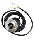 Rotary Encoder TRD-J20-RZS for Industrial Controls and Machinery, Easy Shaft Mounting on Motors and Linear Guides, Rock Solid Feedback Loop for Precise Angle Tracking and Smooth Motion Control, black wired encoder
