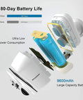 Exploded view of Wireless Outdoor Security Camera 1080P HD Battery Powered 9600mAh Up To 180 Days Battery Life AI Motion Detection