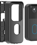 No Drill Doorbell Camera Mount For Blink Video Doorbell Second Generation With Adhesive Tape Mounting Bracket Cover