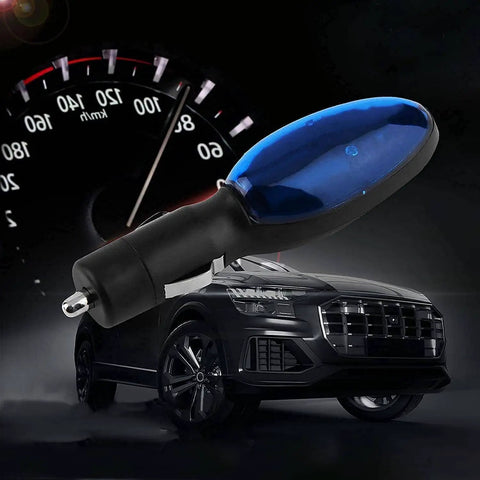 Auto Fuel Saver Plug and Play Portable Gas Saver for Cars and Trucks Boosts Power and Mileage Save 10 to 30 Percent on Gas Economizer Energy Economy Device Blue 1 Piece shown with car in background