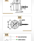 Tension And Compression Force Sensor Load Cell Stainless Steel Pro Grade Wiring Diagram