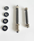 Hollow Axle And Bearing Kit For Mountain Bikes, Front And Rear Wheel Hubs, Quick Release Fits 108mm And 145mm, 4 bearings