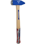 Pro Grade Blacksmith Hammer With Hickory Handle 2 Lbs Drop Forged High Carbon Steel Rust Resistant Powder Coated Finish Made In USA