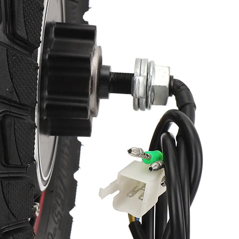10 Inch Hub Motor For Electric Scooters With 48V 800W Power Pneumatic Tires Rear Wheel Drive Brushless Aluminum Alloy Construction Off Road Ready Beefed Up Torque 250 To 1000 RPM Weather Resistant For Smooth Acceleration
