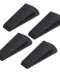 Heavy Duty Door Stop Set 4 Pack Non Slip TPR Grips Windproof And Stackable Door Stoppers For Heavy Doors Floor Friendly Design