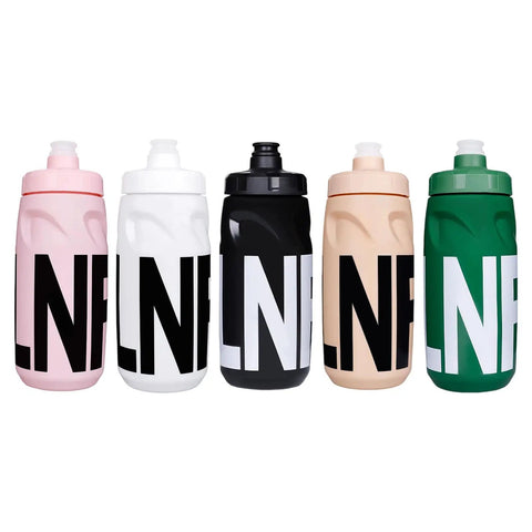 Leak Resistant Squeeze Lid Water Bottle For Biking And Hiking, Lightweight Sports Bottle in pink, white, black, beige, green