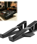 Elevated Desktop Synth Stand And Gear Organizer For Compact Keyboards And Controllers Space Saving Studio Desk Mount
