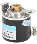 Half Hollow Shaft Incremental Encoder for 3 Phase Motors 6mm Shaft DC 5 24V shown with compact design and mounting features