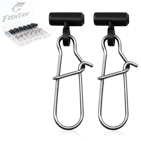 Heavy Duty Sinker Slides For Fishing Rigs Kit With Duo Lock Snaps 25 50 100 Pcs Pro Grade Quick Change Sinker Slider Connectors