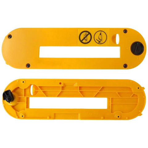 Yellow Dado Table Saw Insert Plate Replacement For Dewalt 10 Inch Job Site Saws DWE7490 DWE7491 DWE7491RS DWE7291RS