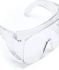 Tour Guard III Safety Goggles Clear Lens Fits Over Most Prescription Glasses Budget Friendly Eye Protection With Full Side Shields