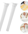 Four Piece Replacement Table Legs For Window Sill And Coffee Tables, easy install foldable plastic legs with sturdy iron core support