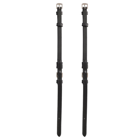 English Bridle Cheek Pieces Five Eighths Inch Leather Replacement With Buckle Fastening Vegetable Tanned Top Notch Horse Tack