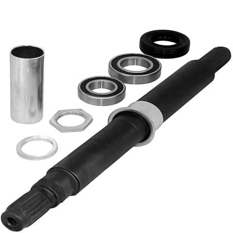 Bearings Tool Kit For Washing Machine And Dryer Repair With Grabber, Adhesive, Shaft, Replacement Washer Bearing Kit and Dryer Bearing Replacement shown