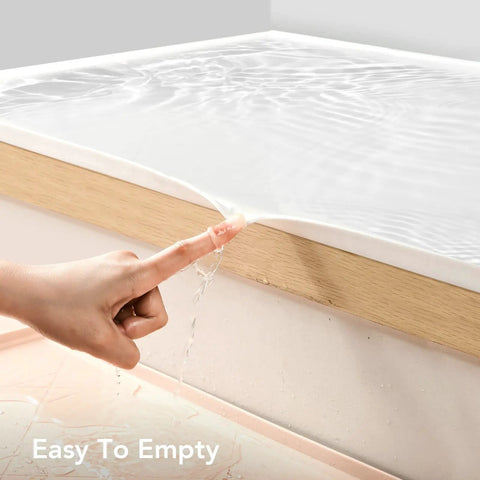 Under Sink Mat 22x34 Inch Waterproof Cabinet Liner For Kitchen And Bathroom, Leak Proof Drip Spill Protection With Reinforced Edges