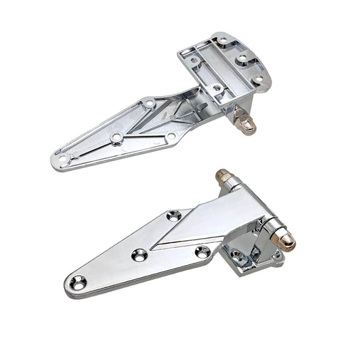 6 Inch Heavy Duty Door Hinges For Cold Storage Freezers With 180 Degree Adjustable Knuckles And Smooth Operation, zinc material