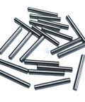 One Eighth Inch Dowel Pins Set, 20 Pieces, One Inch Long Metal Shelf Pins, Alloy Steel Wood Dowel Pins For Shelves And Bunk Beds
