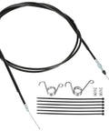 Go Kart Throttle Cable Kit Heavy Duty 84 Inch Replacement For Predator 196cc 212cc 224cc Six Point Five HP Engines with accessories