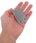 Heavy Duty Stainless Steel Corner Brackets 12 Pack With 5mm Hole Spacing Flat Mending Plates For Wood Furniture Repair DIY Friendly