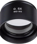 0.5X Barlow Lens For SM Series Stereo Microscopes 48mm Mount Doubles Your Working Distance And Field Of View Easy Attachment For Clearer Live View And Flexible Lab Use black 48mm threaded lens