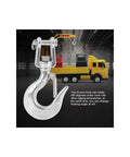 Rock Solid 304 Stainless Steel Swivel Lifting Hook Heavy Duty Up To 1000Kg showcasing 360 degree rotation for easy load hoisting.