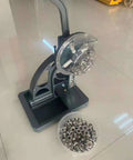 Straight Up Heavy Duty Manual Eyelet Press For PVC Bags And Canvas Crafts 8mm Ring Punch Tool with eyelets and iron frame.