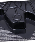 Close-up of DIY Concrete Paving Mold For Garden Paths And Patios Create Step Stones with Reusable Stepping Stone Molds Black