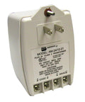 Dual Voltage Security Transformer 24VAC 1A And 12VDC 0.64A Power Supply shown from front view with plug and terminals