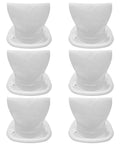 Six-pack of HNVCF10 Vacuum Filter For Black And Decker Hand Vacuums, shown in a grid layout, highlighting the washable design.