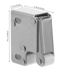 Push Open Cabinet Door Catch 2 Pack Stainless Steel Roller Latch with measurements