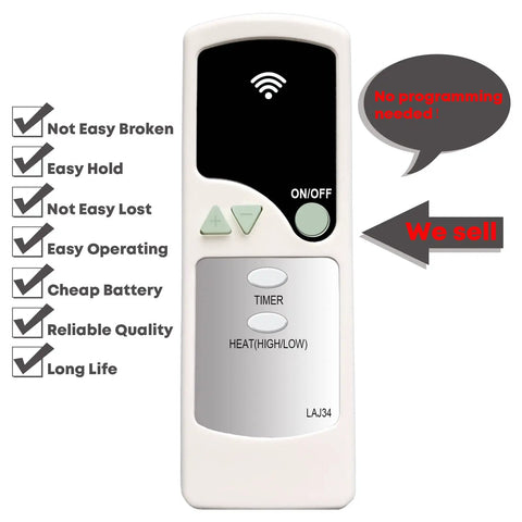 Dope Replacement Remote For Cyclonic Ceramic Heater Featuring Straight Up Wireless Temp Tweaks And Dead Simple Pairing To Keep Your Spot Crisp And Totally Chill Without Any Tech Stress Or Messy Coding