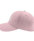 Omnia Vincit Pink Breathable Hat For Women With Adjustable Buckle Everyday Wear Cap side view