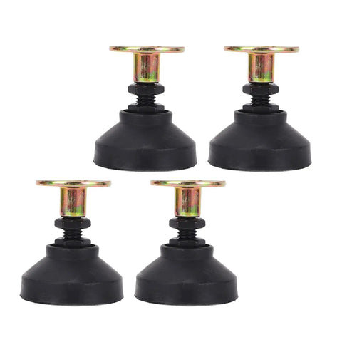 Adjustable Furniture Risers Set Of 4, Heavy Duty 400kg Load Bearing Nonslip Leveling Feet for furniture