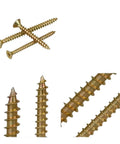 Close-up of 340 Piece M4 Wood Screws Set For Furniture Assembly Self Tapping Phillips Flat Head Countersunk Screws