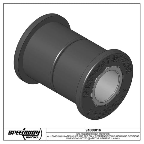 Polyurethane Rod End Bushing Kit For Custom Builds Fits 5/8 Inch Bolts And 3/4 Inch Thread 4 Bar Ends Includes Eight Bushings And Sleeves Durable Steel Sleeve Ideal For 4 Bar Ends And Rod Ends