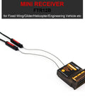 FTr12B receiver for 18 Channel RC Transmitter With 2.4G Link And 3.5 Inch TFT Touch Screen For RC Cars Boats Drones FPV Pro Grade Control