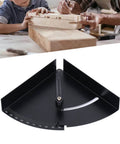 Handy Variable Angle Fixture For Woodworking Angle Clamp And Corner Fixer With Protractor 90 Degree Built Tough Black Finish Adjustable Screw Accurate Reading Easy To Use Woodworking Tool For Cabinets Frames And Fine Woodwork