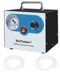 Oil Free Diaphragm Vacuum Pump For Labs Pro Grade Ultra Quiet Operation 15 Liters Per Minute 110 To 220 Volts Dual Pressure