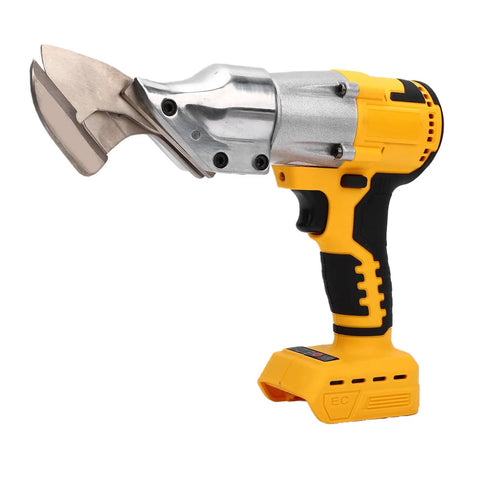 Heavy Duty Cordless Metal Shears With 400Nm Brushless Motor And Rotating Head, Battery Powered Electric Sheet Metal Cutter For Steel And Aluminum With Led Light For Pro Jobs with metal cutting blades.