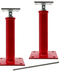 Heavy Duty Adjustable House Jacks For Leveling Crawlspace And Joist Beams 11 To 16 Inch Range With 6,860 To 9,920 Lbs Capacity Each Floor Jack