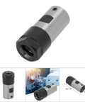 Super Solid ER20 Collet Block Chuck Holder For Lathe And Milling Machines showing steel design for secure tool clamping.