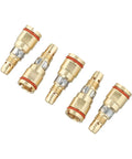 Gas Diffuser D M250 For Miller MDX Series MIG Welding Copper Nozzle With High Conductivity And Heat Resistance Pack 5 Count